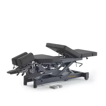 Masa Chiropractica Electrica SCALL – 8 Sectiuni, Drop System, Inaltime Reglabila | Kinetomag