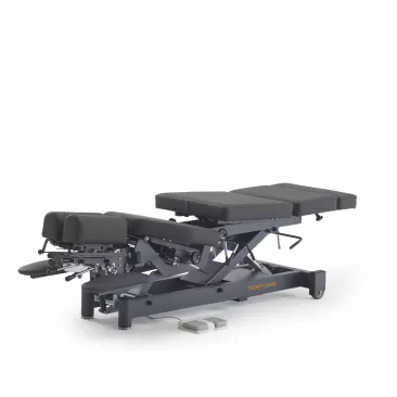 Masa Chiropractica Electrica SCALL – 8 Sectiuni, Drop System, Inaltime Reglabila | Kinetomag