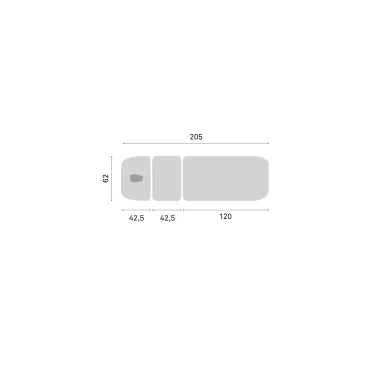 Picasso Suite - Masa Kinetoterapie 3 Sectiuni | Kinetomag